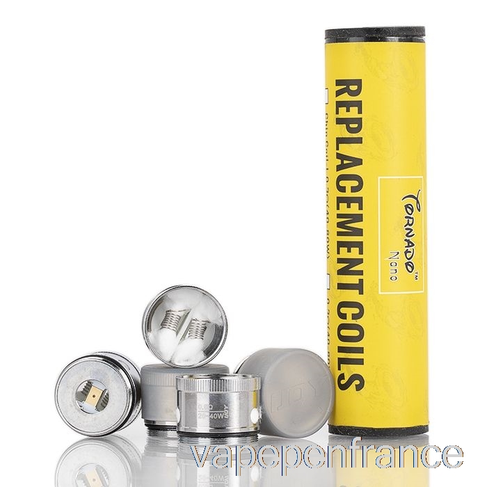 Bobines Et Ponts De Remplacement Ijoy Tornado Nano Tornado Nano Rta Deck Vape Pen